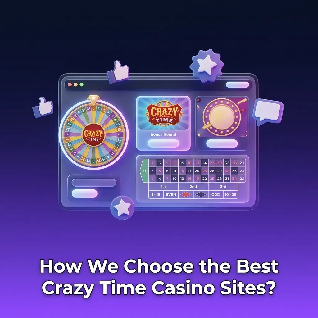 Criteria used to select the best Crazy Time casino sites for Bangladesh players including licensing, payments, and bonuses